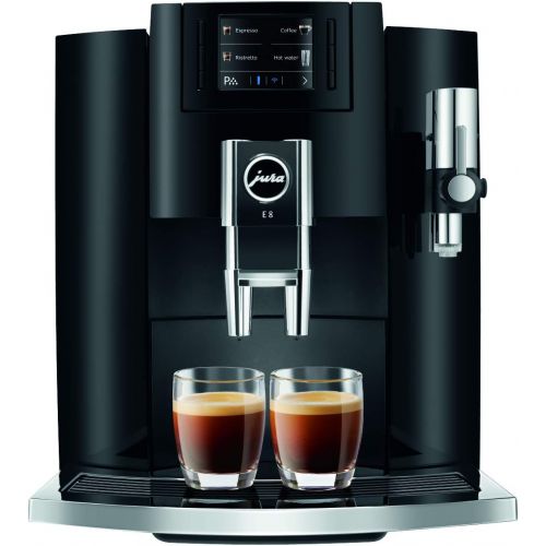  Jura E8 Piano Black Automatic Coffee Machine