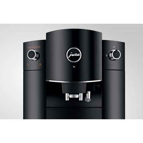  Jura D6 Automatic Coffee Machine, 1, Black