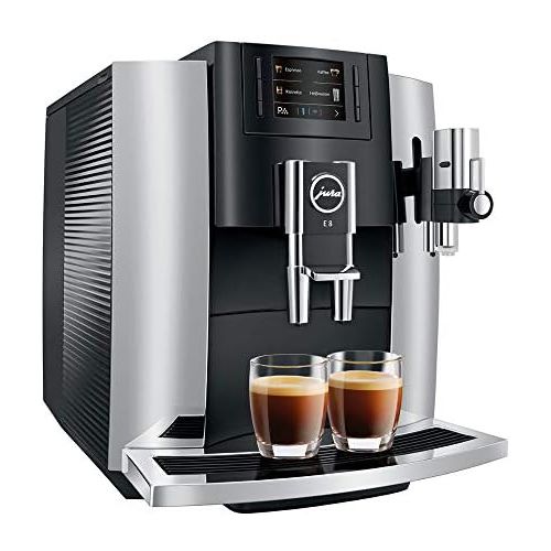  Jura E8 Automatic Coffee Machines 15271, Chrome