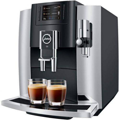  Jura E8 Automatic Coffee Machines 15271, Chrome