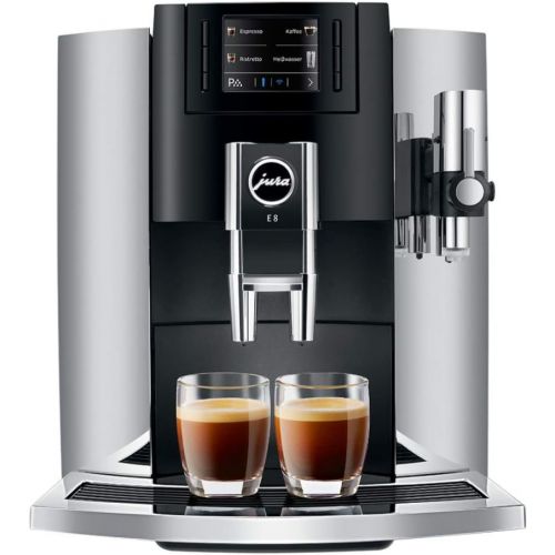  Jura E8 Automatic Coffee Machines 15271, Chrome