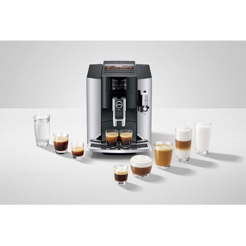  Jura E8 Automatic Coffee Machines 15271, Chrome