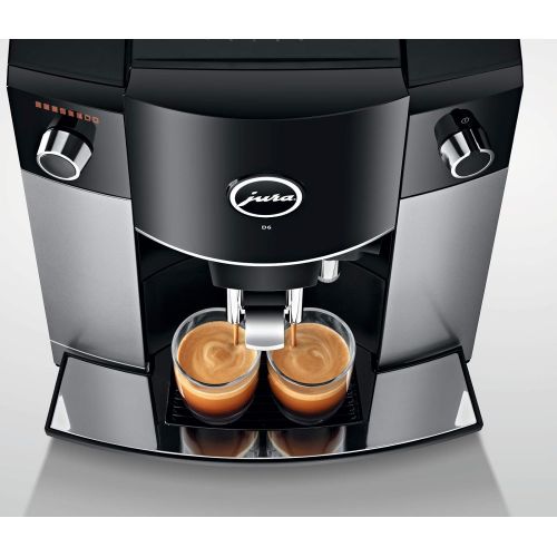  Jura D6 Automatic Coffee Machine, 1, Platinum