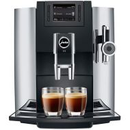 Jura 15097 E8 Espresso Coffee Machine, 28 cm x 35 cm x 35.1 cm, Chrome