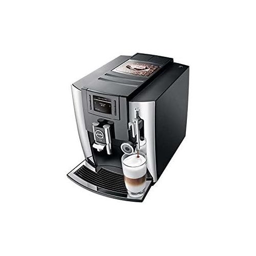  Jura 15097 E8 Espresso Coffee Machine, 28 cm x 35 cm x 35.1 cm, Chrome