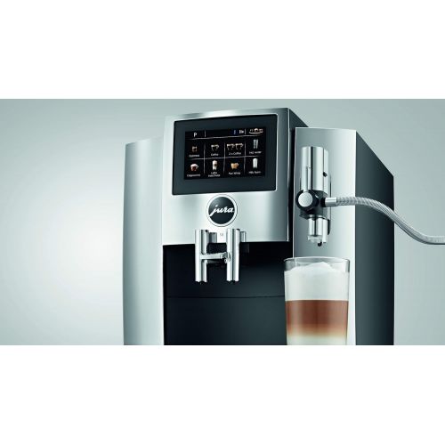  JURA S8 Automatic Coffee Machine, Chrome