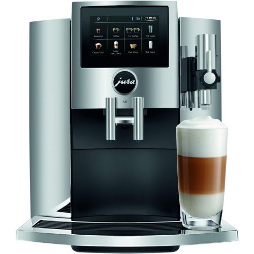  JURA S8 Automatic Coffee Machine, Chrome