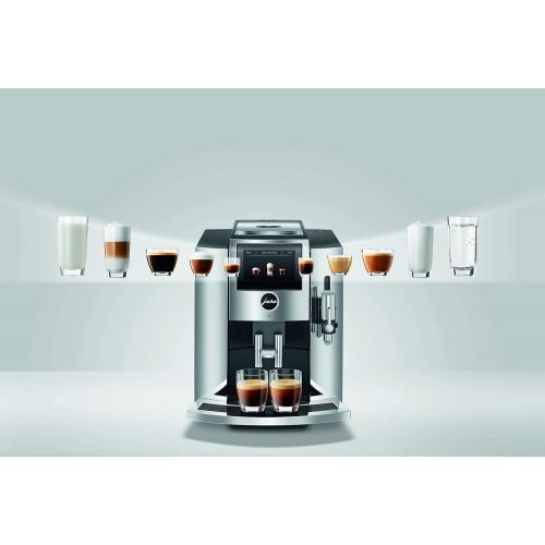  JURA S8 Automatic Coffee Machine, Chrome