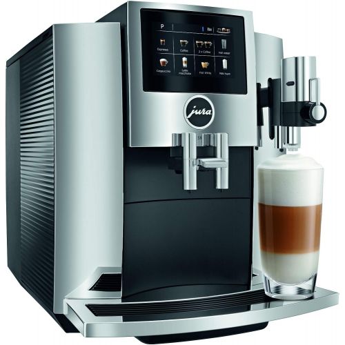  JURA S8 Automatic Coffee Machine, Chrome