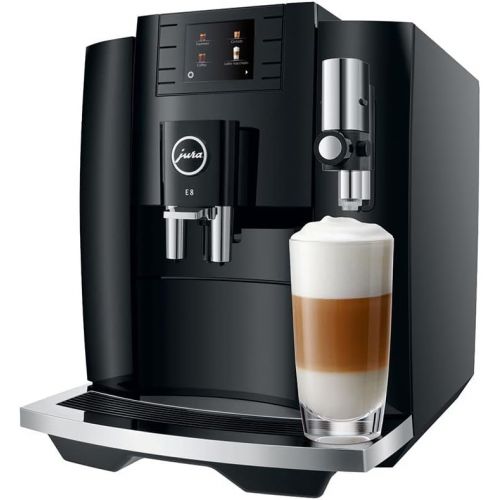  Jura E8 Piano Black Automatic Coffee Machine