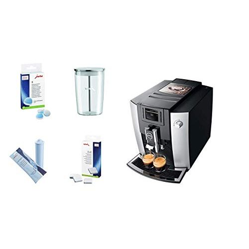  [아마존베스트]Jura 15070 E6 Automatic Coffee Center, Platinum, Promotional Bundle.