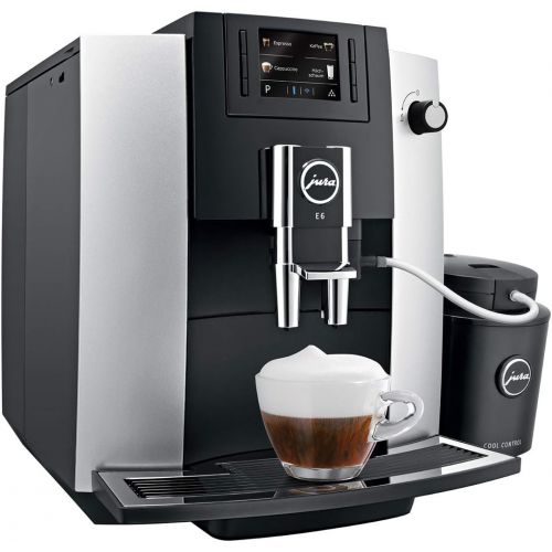 [아마존베스트]Jura 15070 E6 Automatic Coffee Center, Platinum, Promotional Bundle.