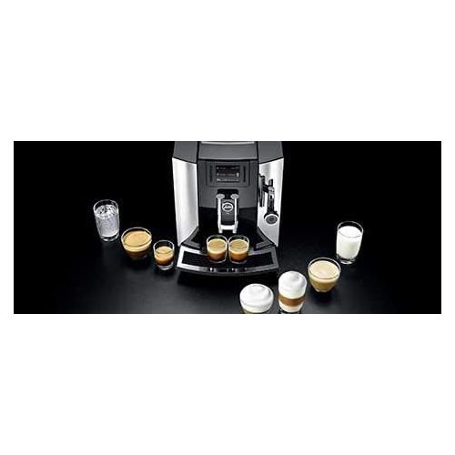  Jura E8 Coffee & Beverage Center Bundle Set With Milk Container And Cleaners