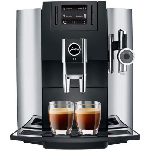  Jura 15097 E8 CoffeeEspresso Machine, Chrome