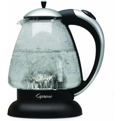  Jura-Capresso Capresso 259.04 H2O Plus Water Kettle, Matte Silver, 48-Ounce