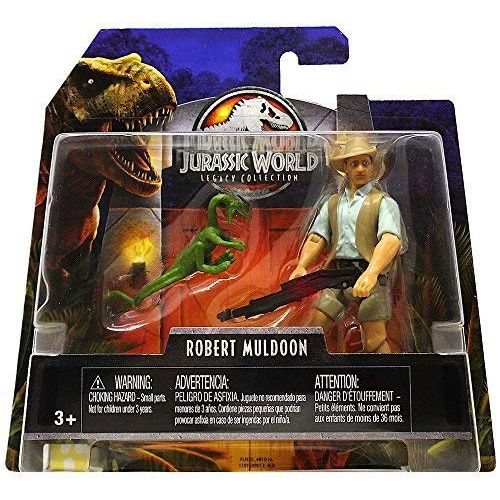  Robert Muldoon & Compie Jurassic World Legacy Collection Posable Figure 3.75 2018