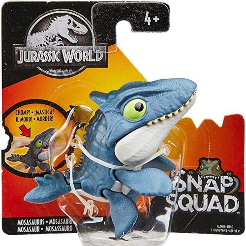  Jurassic World Snap Squad Small Mini Collectible, Mosasaurus