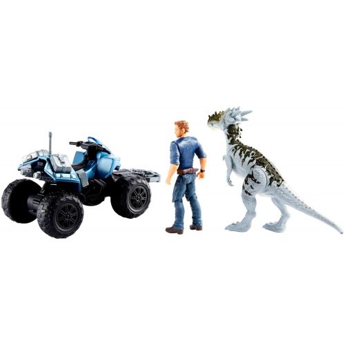  Jurassic World Toys Jurassic World Deluxe Story Pack Off-Road Tracker ATV