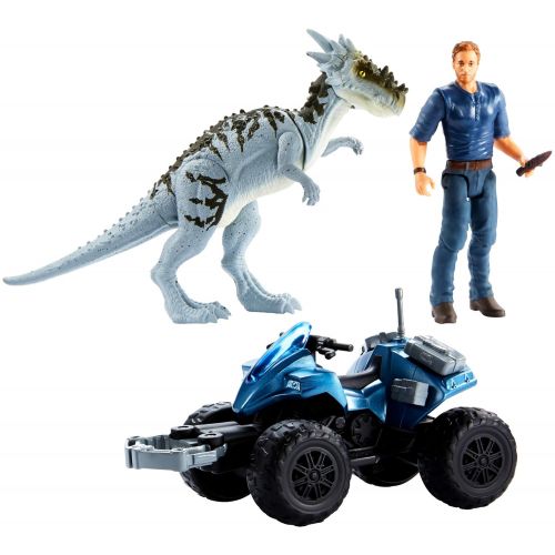  Jurassic World Toys Jurassic World Deluxe Story Pack Off-Road Tracker ATV