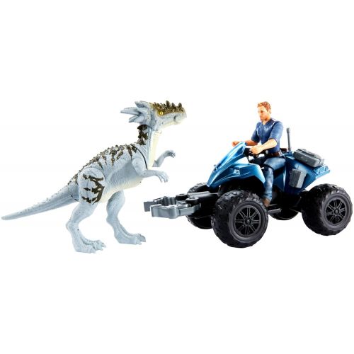  Jurassic World Toys Jurassic World Deluxe Story Pack Off-Road Tracker ATV