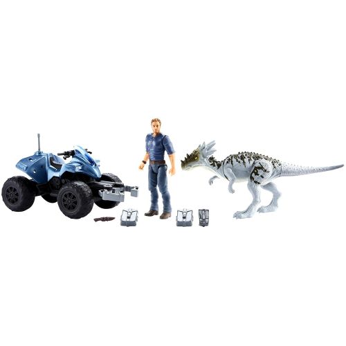  Jurassic World Toys Jurassic World Deluxe Story Pack Off-Road Tracker ATV