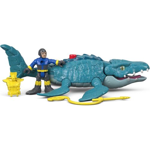  Fisher-Price Imaginext Jurassic World, Mosasaurus & Diver