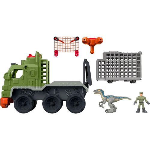 디즈니 Fisher-Price Imaginext Jurassic World Dinosaur Hauler