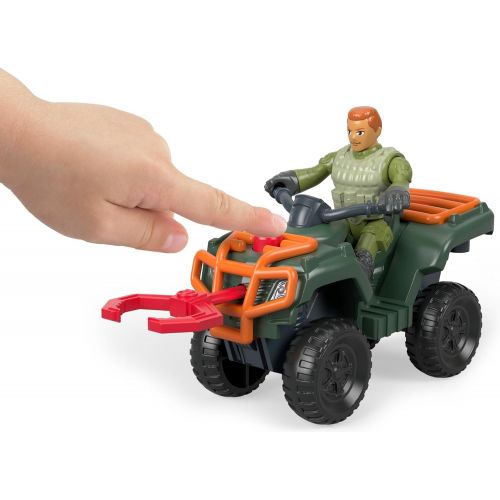  Fisher-Price Imaginext Jurassic World, ATV & Technician