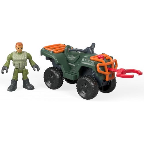  Fisher-Price Imaginext Jurassic World, ATV & Technician