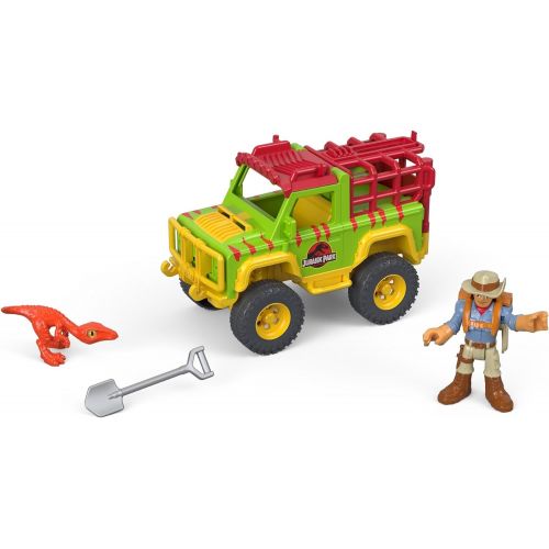  Fisher-Price Imaginext Jurassic World, Dr. Grant & 4x4