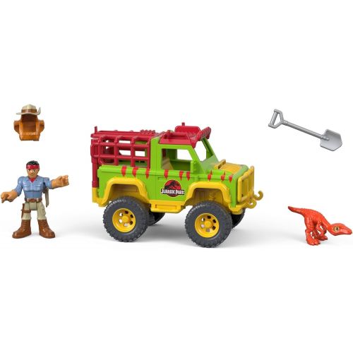  Fisher-Price Imaginext Jurassic World, Dr. Grant & 4x4