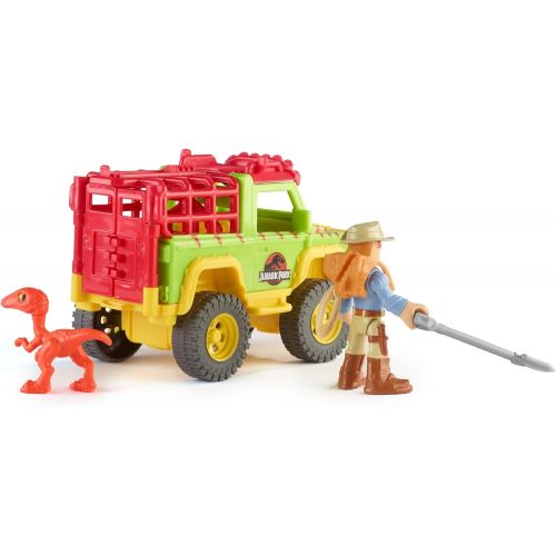  Fisher-Price Imaginext Jurassic World, Dr. Grant & 4x4