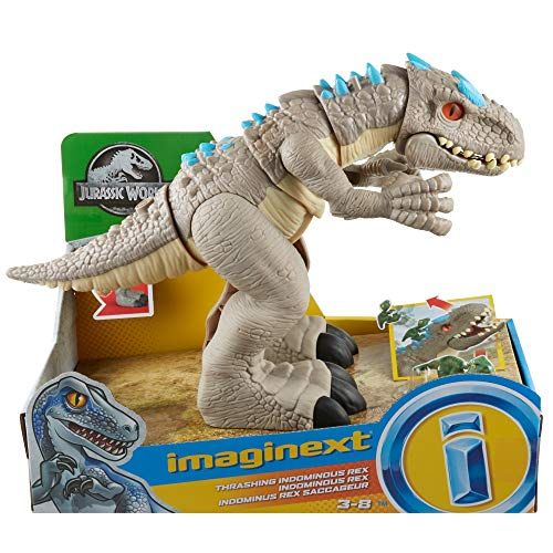  Fisher-Price Imaginext Jurassic World Thrashing Indominus Rex