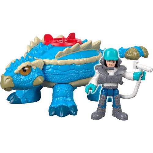  Fisher-Price Imaginext Jurassic World, Ankylosaurus Dinosaur