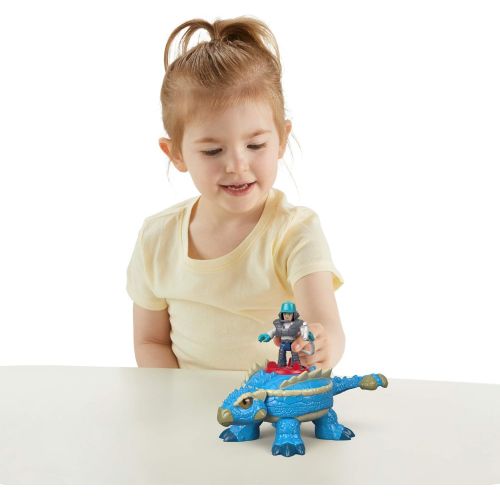  Fisher-Price Imaginext Jurassic World, Ankylosaurus Dinosaur