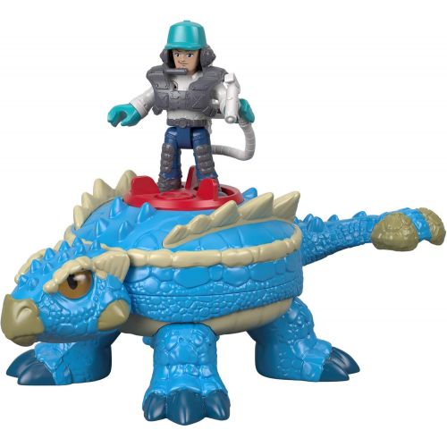  Fisher-Price Imaginext Jurassic World, Ankylosaurus Dinosaur