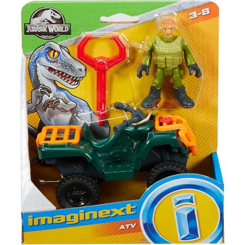  Fisher-Price Imaginext Jurassic World, ATV & Technician