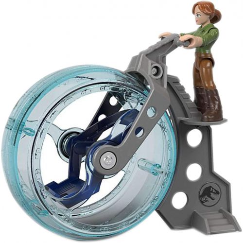 디즈니 Fisher-Price Imaginext Jurassic World, Claire & Gyrosphere