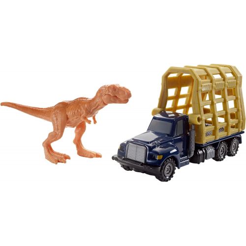 디즈니 MATCHBOX JURASSIC WORLD DINO TRANSPORTERS T. Rex Trailer