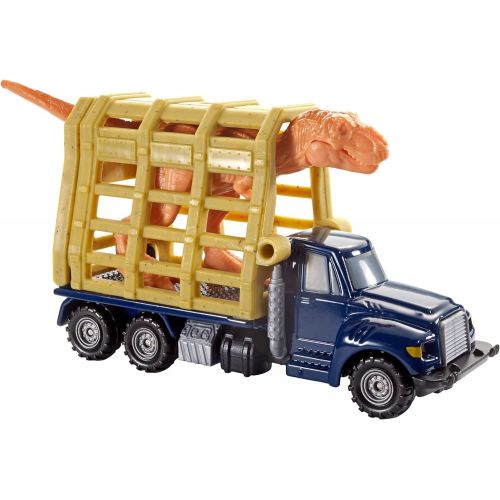 디즈니 MATCHBOX JURASSIC WORLD DINO TRANSPORTERS T. Rex Trailer