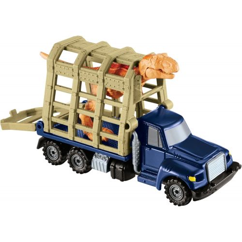 디즈니 MATCHBOX JURASSIC WORLD DINO TRANSPORTERS T. Rex Trailer