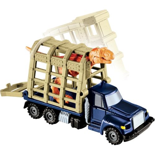 디즈니 MATCHBOX JURASSIC WORLD DINO TRANSPORTERS T. Rex Trailer