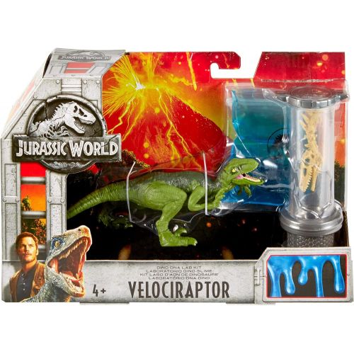 Jurassic World Toys Jurassic World Slime Dino DNA Velociraptor Lab Kit