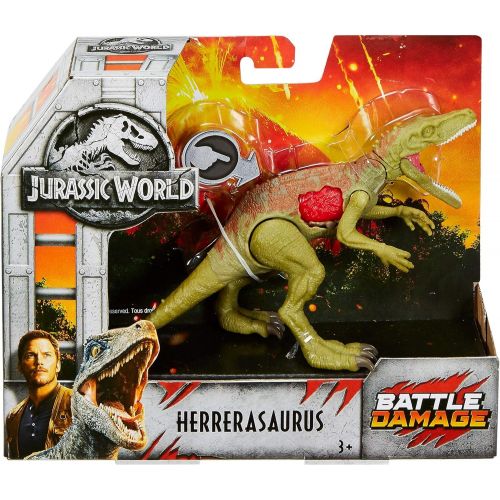  Jurassic World Toys JURASSIC WORLD BATTLE DAMAGE Herrerasaurus