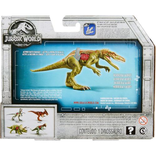  Jurassic World Toys JURASSIC WORLD BATTLE DAMAGE Herrerasaurus