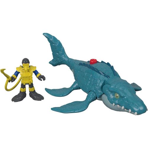  Fisher-Price Imaginext Jurassic World, Mosasaurus & Diver