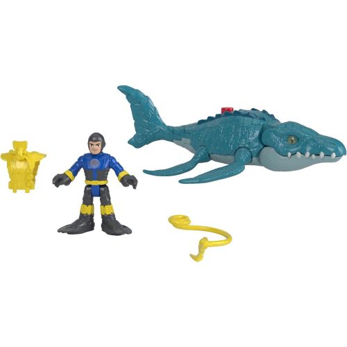  Fisher-Price Imaginext Jurassic World, Mosasaurus & Diver