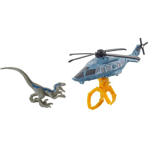 디즈니 MATCHBOX JURASSIC WORLD DINO TRANSPORTERS Raptor Copter