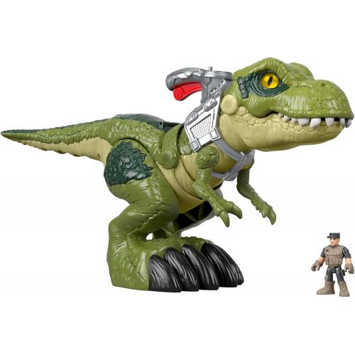 디즈니 Fisher-Price Imaginext Jurassic World Mega Mouth T.rex, Multicolor (GBN14)