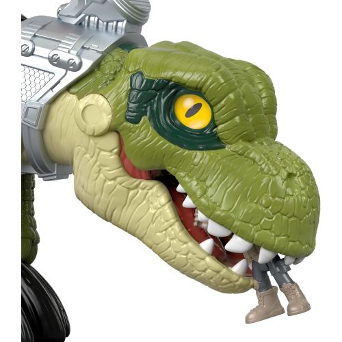 디즈니 Fisher-Price Imaginext Jurassic World Mega Mouth T.rex, Multicolor (GBN14)